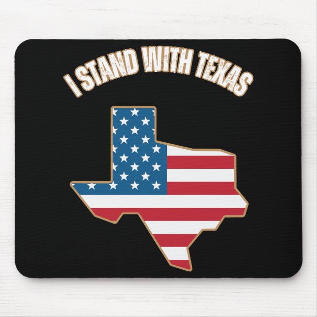 Alfombrilla De Ratón Estoy De Acuerdo Con Texas (Frente)
