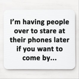 Alfombrilla De Ratón Estoy teniendo gente por encima