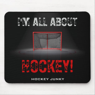 Alfombrilla De Ratón ¡Estoy TODO SOBRE HOCKEY!