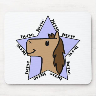 Alfombrilla De Ratón Estrella de caballo