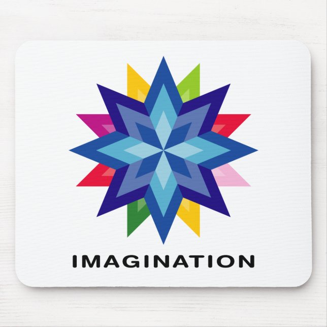 Alfombrilla De Ratón Estrella de imaginación (Frente)