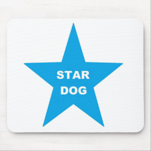 Alfombrilla De Ratón Estrella de Mousepad perro en la estrella de Torqu