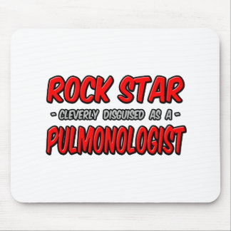 Alfombrilla De Ratón Estrella de rock.. Pulmonólogo