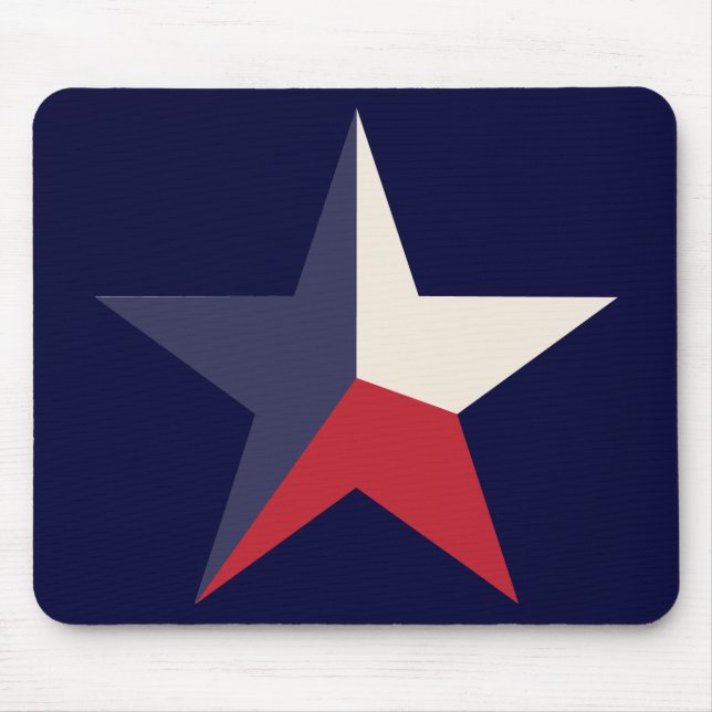 Alfombrilla De Ratón Estrella de Texas Mousepad (Frente)