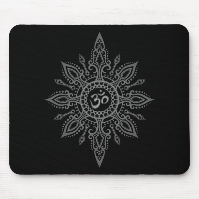Alfombrilla De Ratón Estrella del ohmio (oscura) (Frente)