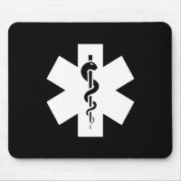 Estrella del pictograma Mousepad de la vida