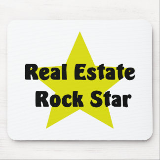 Alfombrilla De Ratón Estrella del rock de las propiedades inmobiliarias