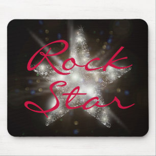 Alfombrilla De Ratón Estrella del rock Mousepad