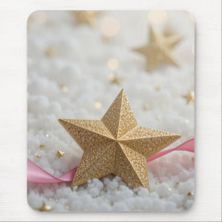 Alfombrilla De Ratón estrella dorada