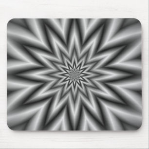 Alfombrilla De Ratón Estrella gris Mousepad