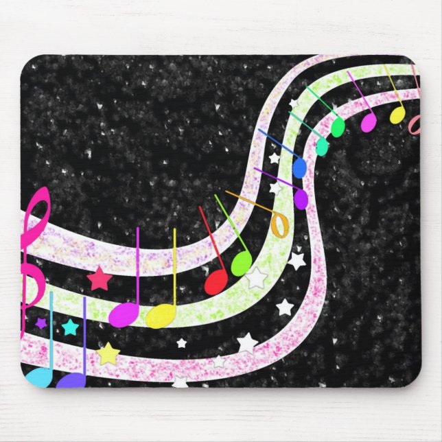 Alfombrilla De Ratón Estrella pequeña de doble trineo (Frente)