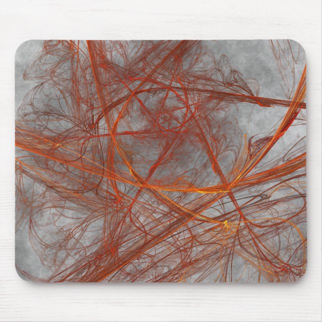 Alfombrilla De Ratón Estrella roja (Frente)