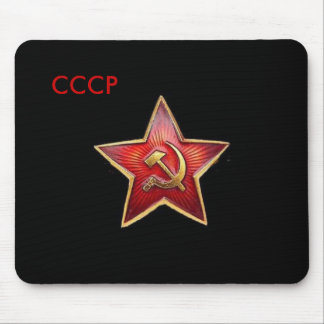 Alfombrilla De Ratón Estrella roja Mousepad de CCCP