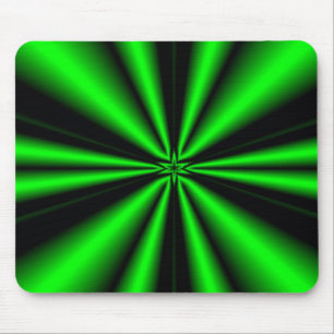 Alfombrilla De Ratón estrella verde de esperanza