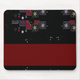Alfombrilla De Ratón Estrellas de Black Mousepad