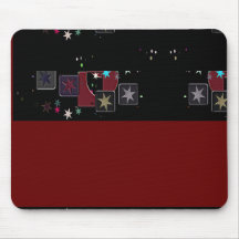 Estrellas de Black Mousepad