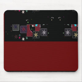 Alfombrilla De Ratón Estrellas de Black Mousepad