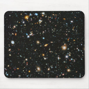 Alfombrilla De Ratón Estrellas espaciales profundas y galaxias