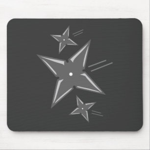 Alfombrilla De Ratón Estrellas Ninja