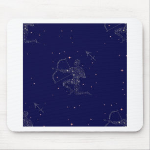 Alfombrilla De Ratón estrellas sagittarius