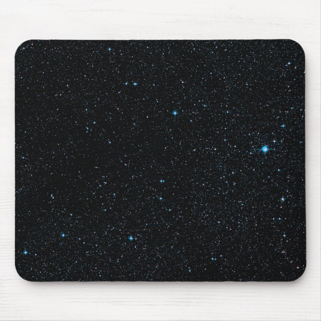 Alfombrilla De Ratón Estrellas verde azuladas (Frente)