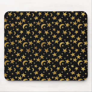 Alfombrilla De Ratón Estrellas y lunas