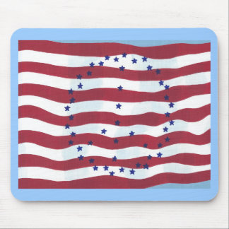 Alfombrilla De Ratón Estrellas y tiras Signos de la Paz Mousepads