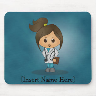 Alfombrilla De Ratón Estudiante de medicina, médico, PA, NP - varón