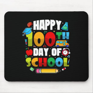 Alfombrilla De Ratón Estudiantes 100 Días De Maestros Escolares 2023 Ni
