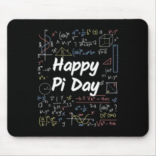 Alfombrilla De Ratón Estudiantes de matemáticas de Pi - Gracioso Feliz 