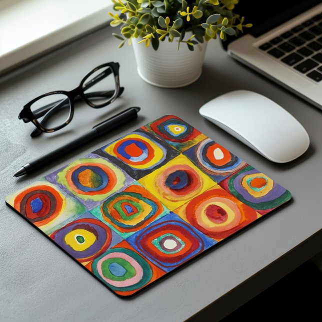Alfombrilla De Ratón Estudio de color | Wassily Kandinsky (Subido por el creador)