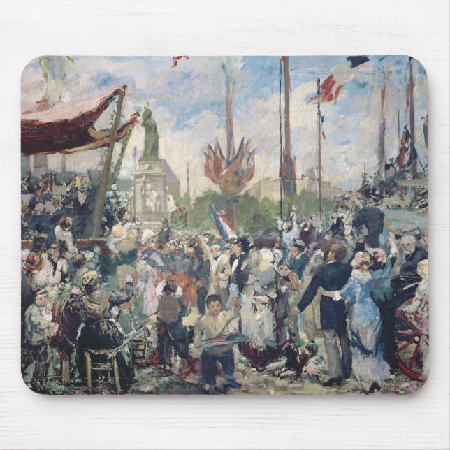 Alfombrilla De Ratón Estudio para "Le 14 Juillet 1880", 1880-84 (Frente)