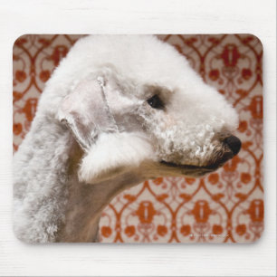Alfombrilla De Ratón Estudio tirado de Bedlington Terrier