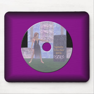 Alfombrilla De Ratón Etiqueta de DVD