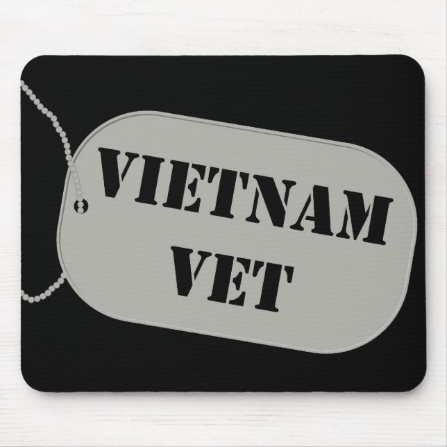 Alfombrilla De Ratón Etiqueta Mousepad del veterinario de Vietnam (Frente)