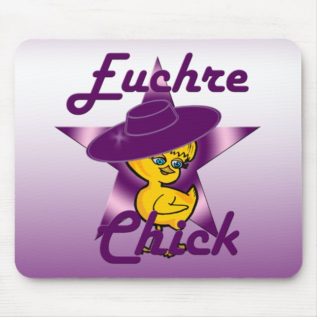 Alfombrilla De Ratón Euchre Chick #9 (Frente)