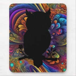 Alfombrilla De Ratón Eule - Scherenschnitt