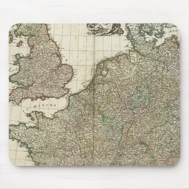 Alfombrilla De Ratón Europa 1 (Frente)