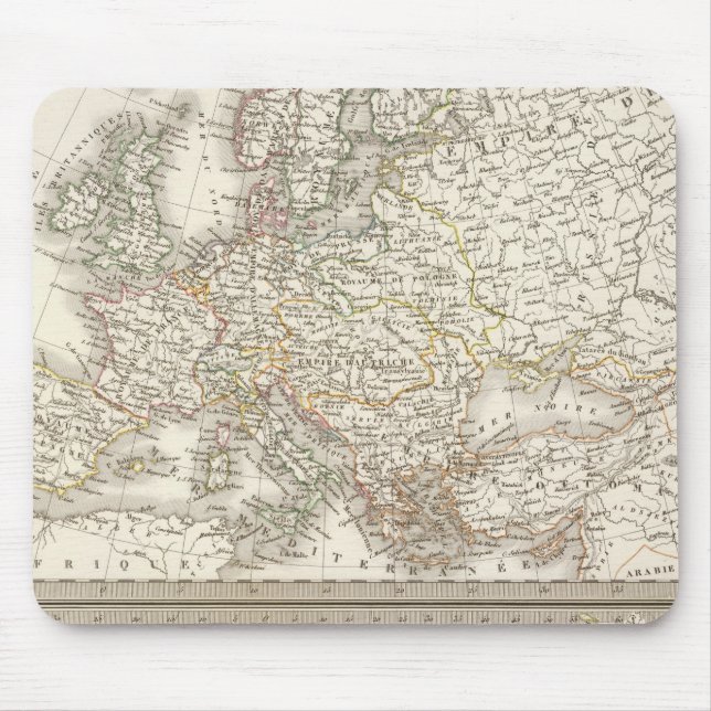 Alfombrilla De Ratón Europa 1789, 1813 (Frente)