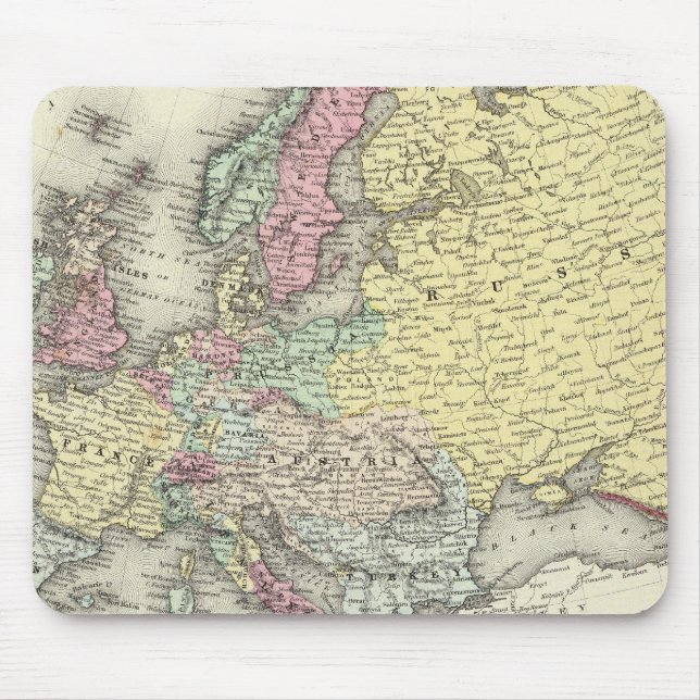 Alfombrilla De Ratón Europa 24 (Frente)
