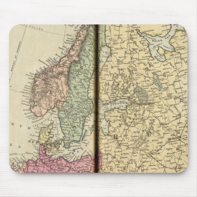 Alfombrilla De Ratón Europa 26 (Frente)