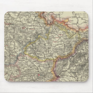Alfombrilla De Ratón Europa, Austria, República Checa