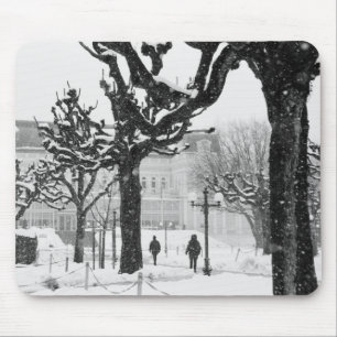 Alfombrilla De Ratón Europa, Austria, Salzburgo. Invierno,