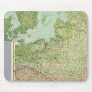 Alfombrilla De Ratón Europa Central compuesta