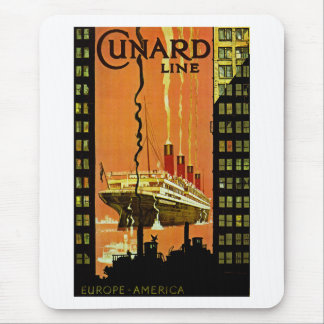 Alfombrilla De Ratón Europa Cunard-Estados Unidos