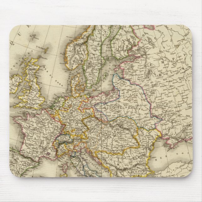 Alfombrilla De Ratón Europa en 1789 (Frente)