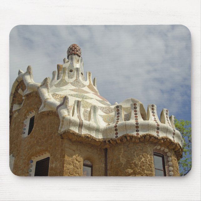 Alfombrilla De Ratón Europa, España, Cataluña, Barcelona. Park Guell, 2 (Frente)