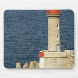 Alfombrilla De Ratón Europa, Francia, Córcega, Bastia. Puerto