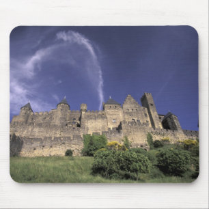 Alfombrilla De Ratón Europa, Francia, Languedoc; Aude; Carcassonne,