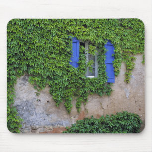 Alfombrilla De Ratón Europa, Francia, Lourmarin. Hiedra en cascada